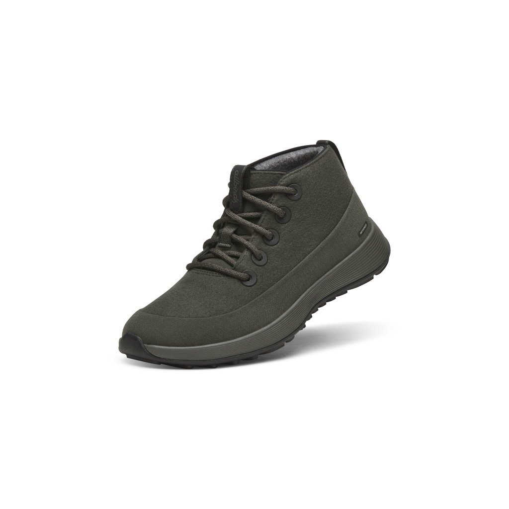 Allbirds W Wool Runner NZ Mid Waterproof Freizeitschuhe in GRÜN