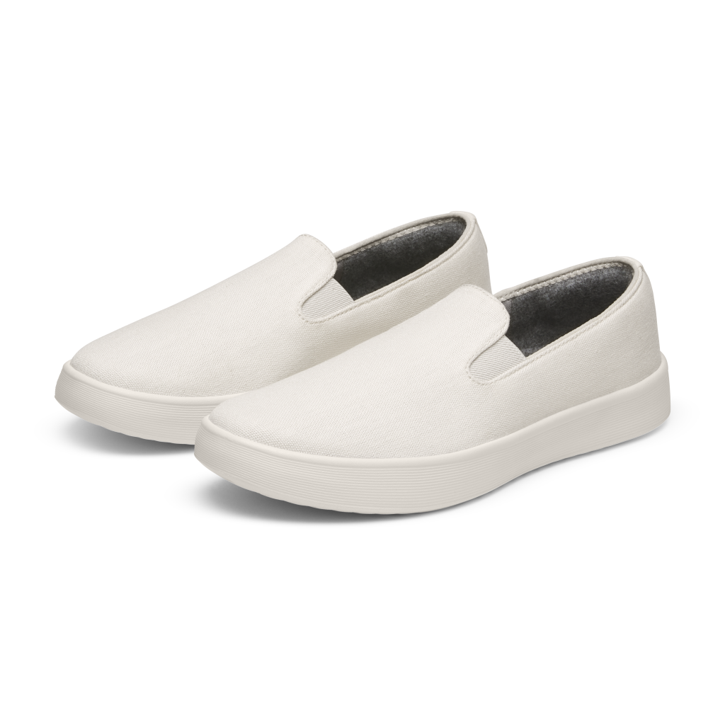 Allbirds W Cruiser Slip On Canvas Freizeitschuhe in WEISS