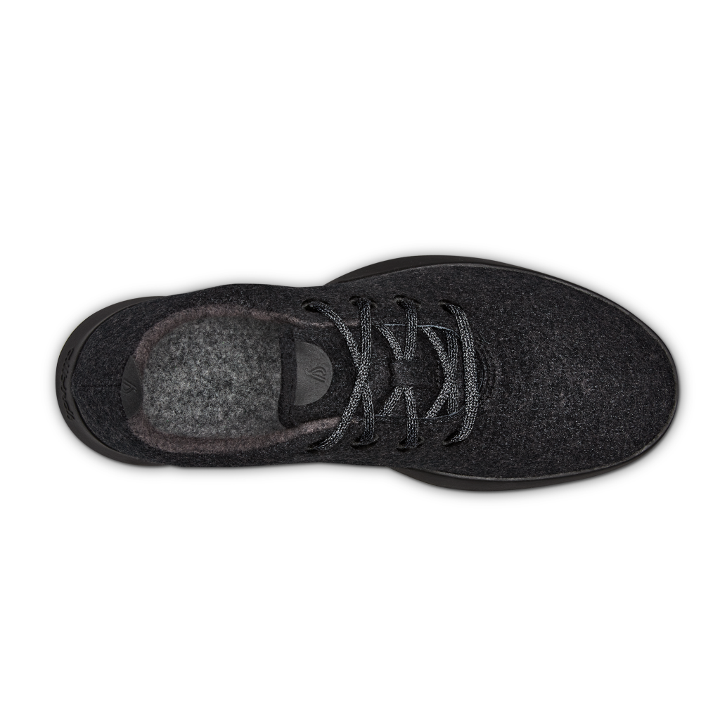 Allbirds M Wool Runner Freizeitschuhe in SCHWARZ