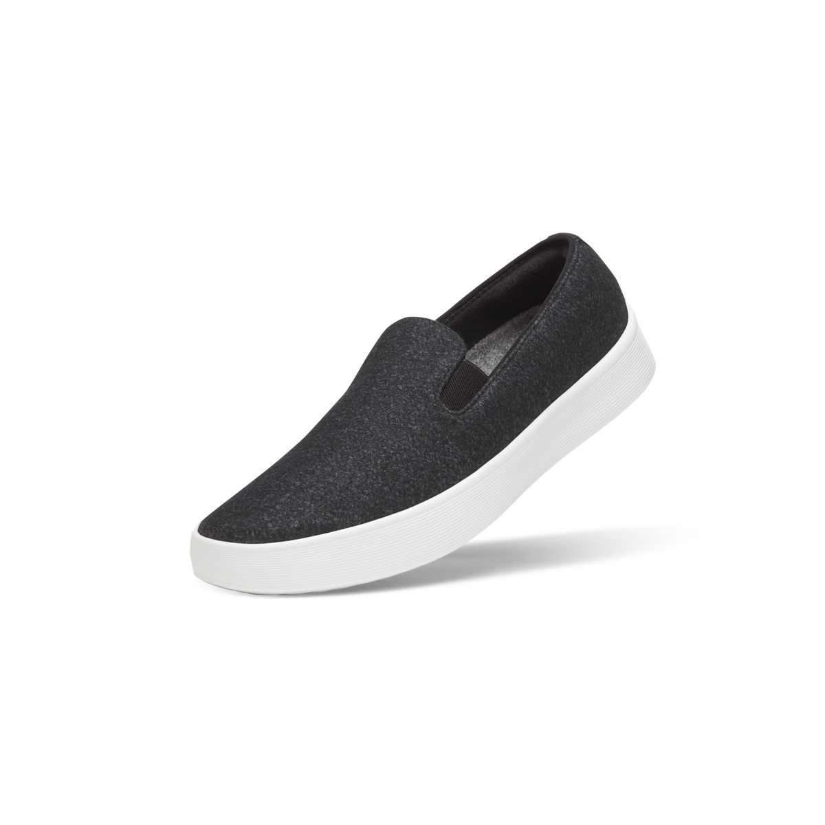 Allbirds W Wool Cruiser Slip On in SCHWARZ