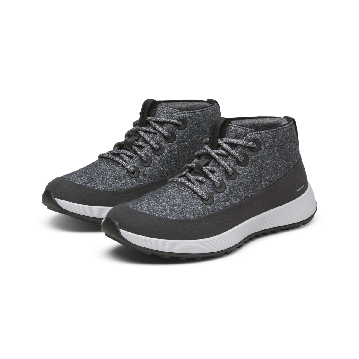 Allbirds M Wool Runner NZ Mid Waterproof Freizeitschuhe in GRAU