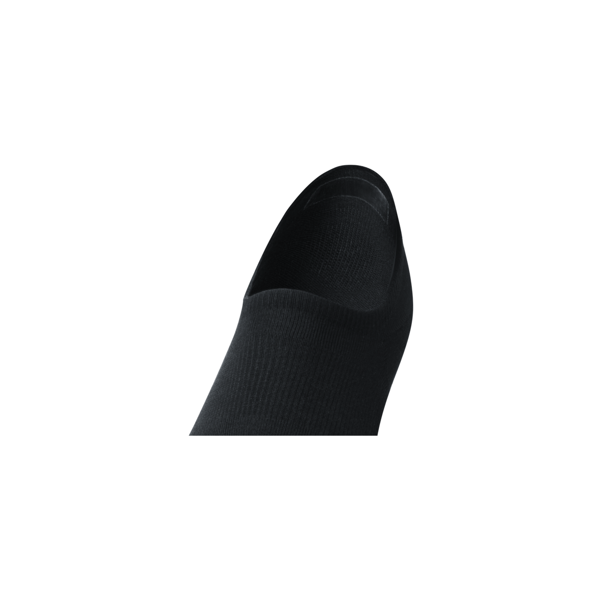 Allbirds Anytime No Show Sock - Heel Grip in SCHWARZ