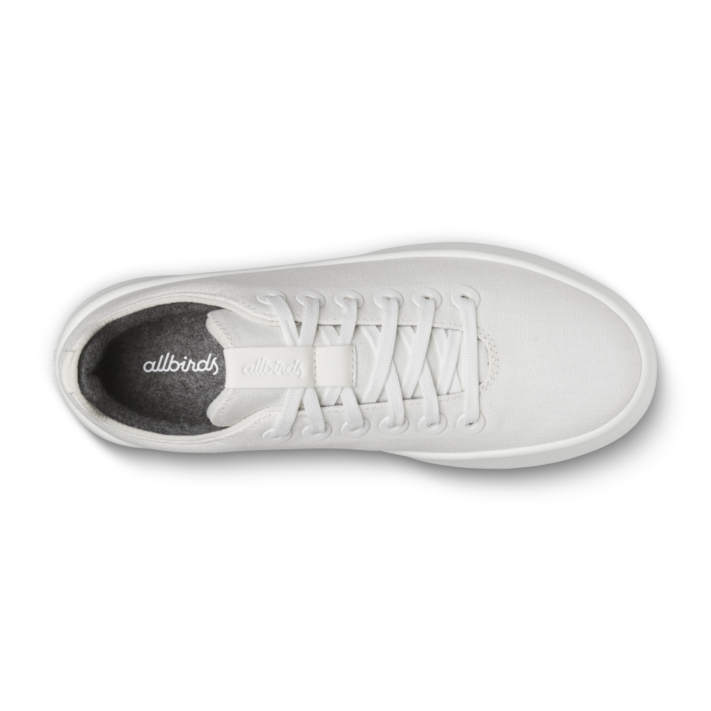 Allbirds W Cruiser Canvas Freizeitschuhe in WEISS
