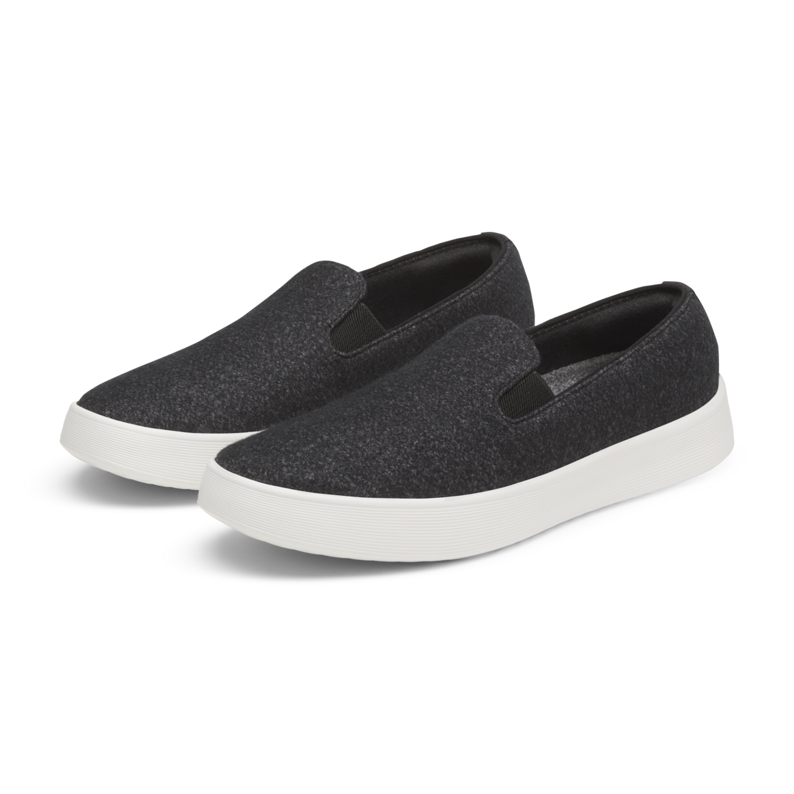 Allbirds W Wool Cruiser Slip On in SCHWARZ