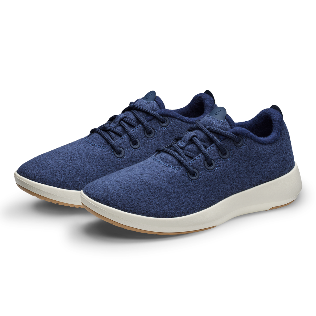 Allbirds W Wool Runner Mizzle Freizeitschuhe in BLAU