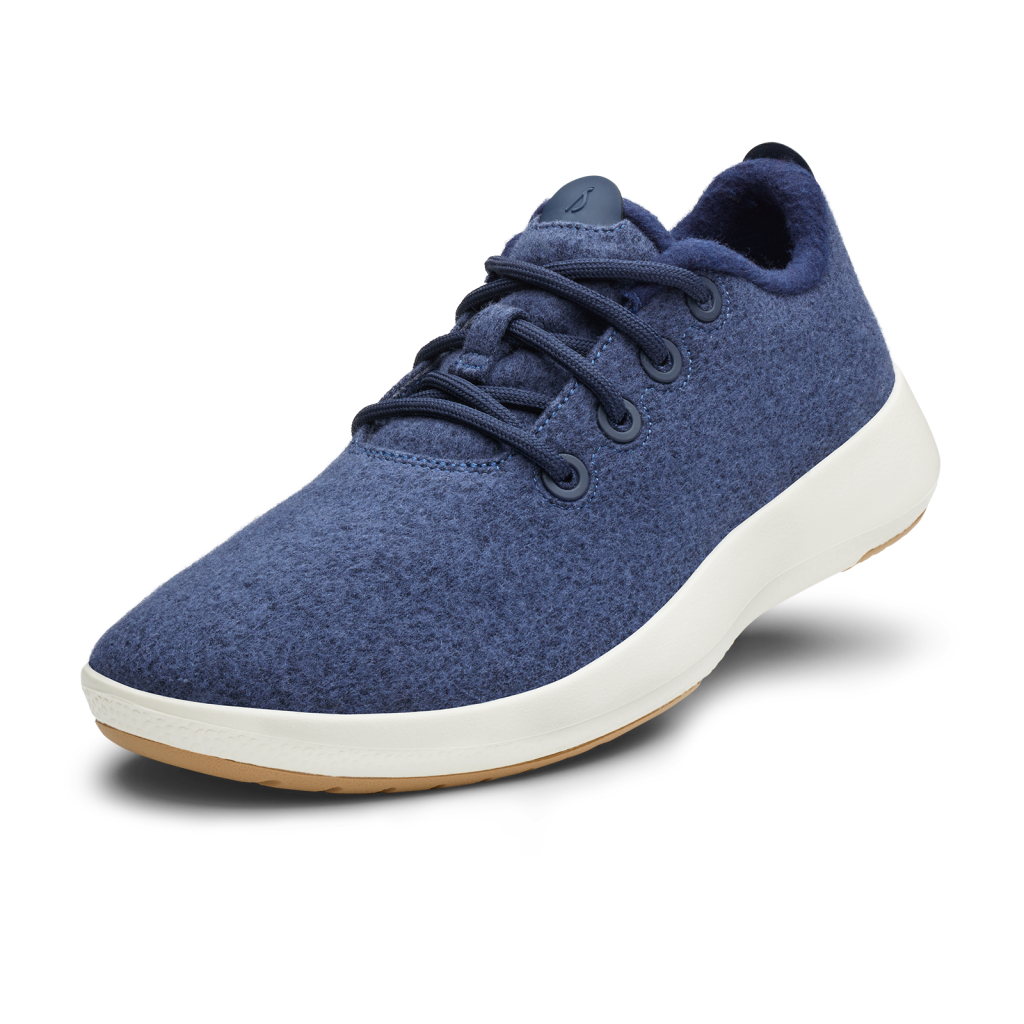 Allbirds W Wool Runner Mizzle Freizeitschuhe in BLAU